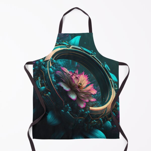 Item preview, Saturn's Floral Rings: Exploring the Intersection of Flowers and the Universe designed and sold by DaniFantasy.