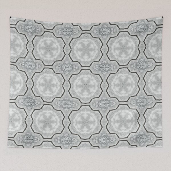 Item preview, Winter Road Aerial view Kaleidoscope pattern 41 designed and sold by Swabcraft.