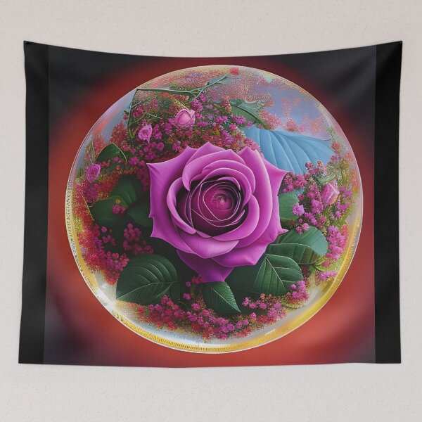 Item preview, Rose in the glass ball designed and sold by FineArtworld7.