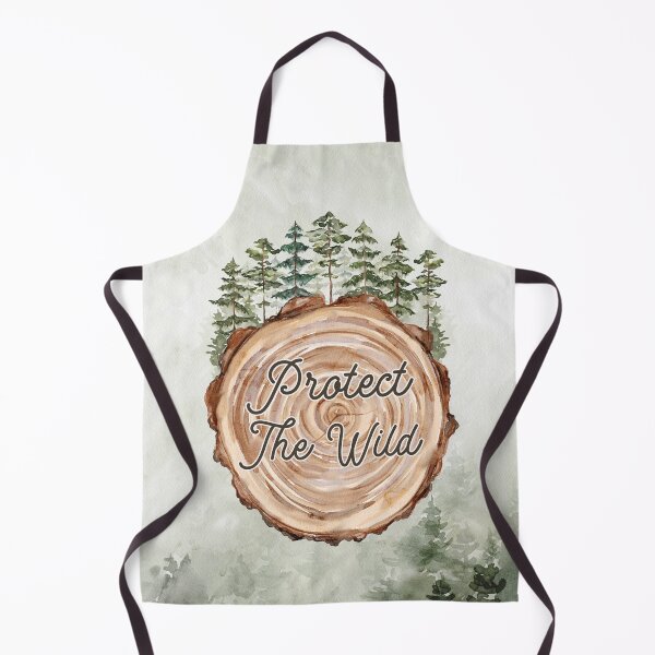 Item preview, Protect The Wild Wood and Pine Trees designed and sold by Nature Hues.