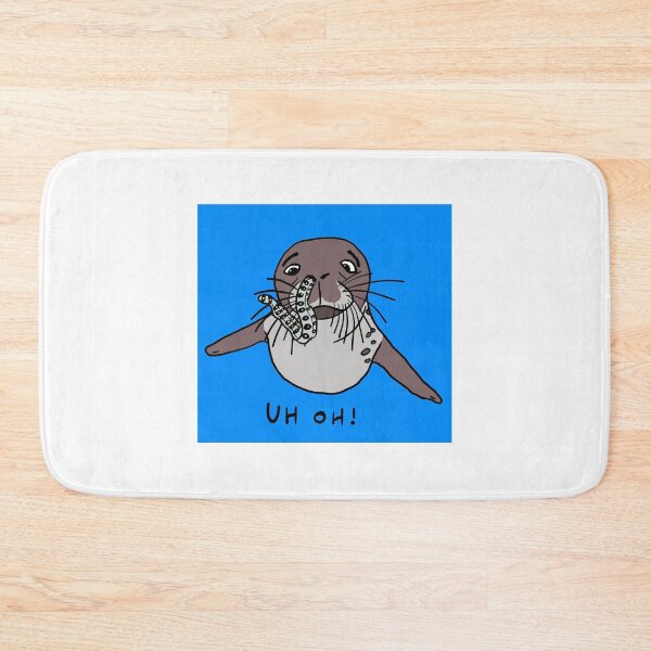 Item preview, Seal sniffing eel designed and sold by thehat24.