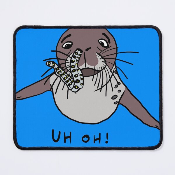 Item preview, Seal sniffing eel designed and sold by thehat24.