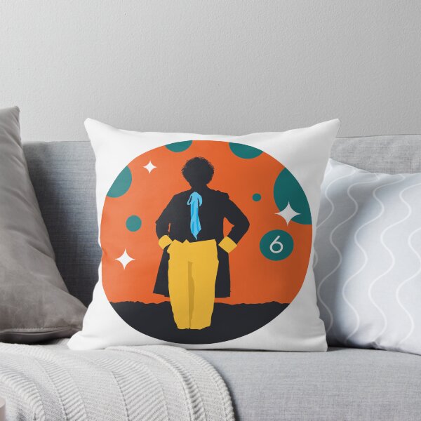 Item preview, Silhouette Sixth Doctor Colin Baker designed and sold by Blue Box Artworks.