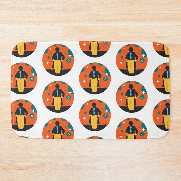 Item preview, Silhouette Sixth Doctor Colin Baker designed and sold by Blue Box Artworks.