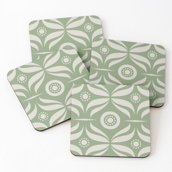 Item preview, Woven Time Series - Olive Pea designed and sold by Carina Parry Studios.