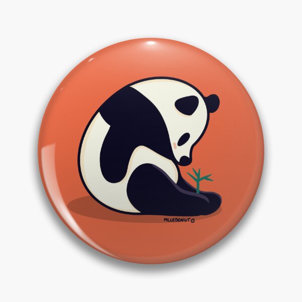 Item preview, Panda looking at a bamboo shoot designed and sold by ClaireIdrac.