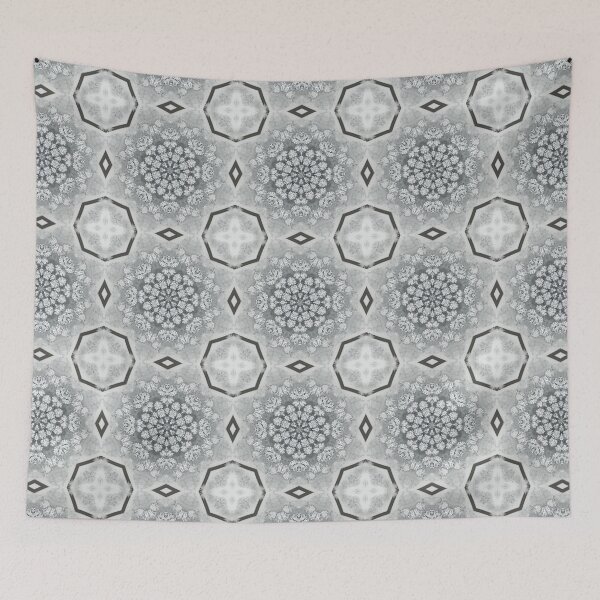 Item preview, Winter Road Aerial view Kaleidoscope pattern 47 designed and sold by Swabcraft.