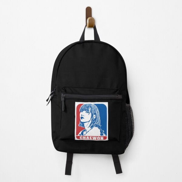 Item preview, LE SSERAFIM Chaewon Sketch Silhouette Blue and Red designed and sold by AliffStudio.