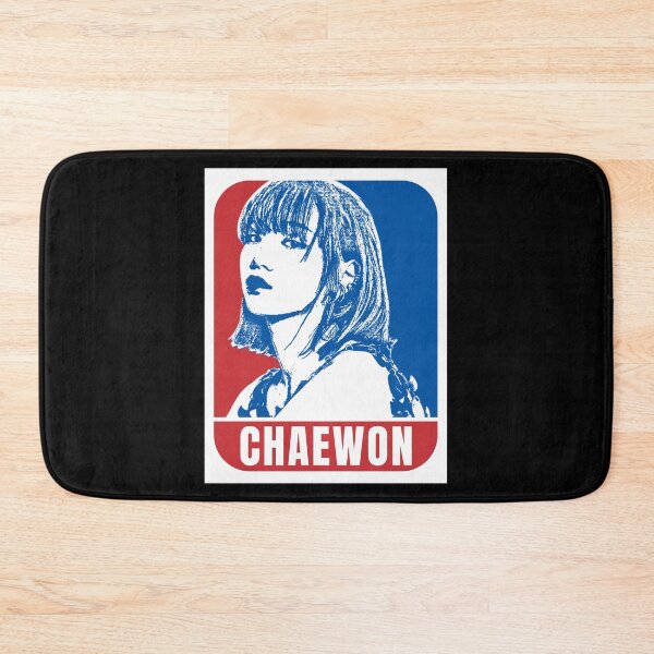 Item preview, LE SSERAFIM Chaewon Sketch Silhouette Blue and Red designed and sold by AliffStudio.