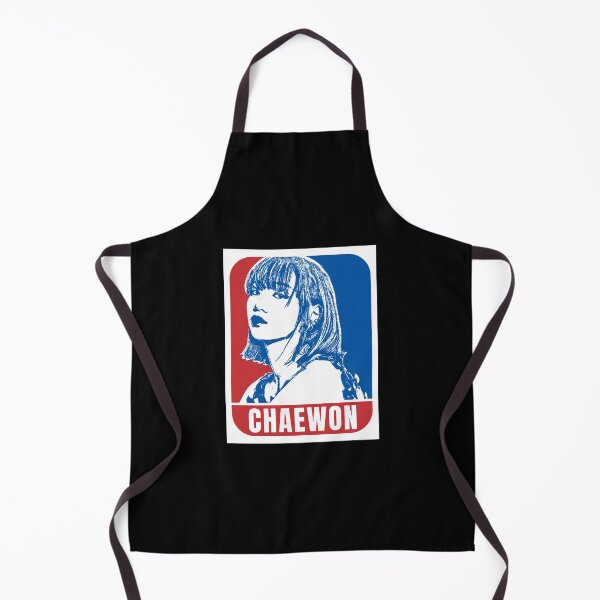 Item preview, LE SSERAFIM Chaewon Sketch Silhouette Blue and Red designed and sold by AliffStudio.