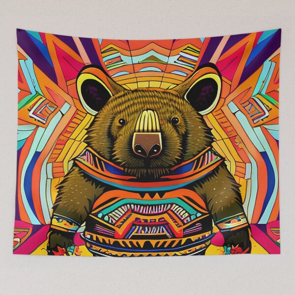 Item preview, Shamanic Wombat designed and sold by PaigeCompositor.