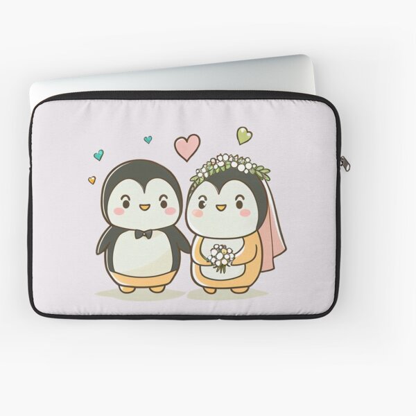 Carte De Voeux Saint Valentin Avec Pingouin | Vecteur Gratuite