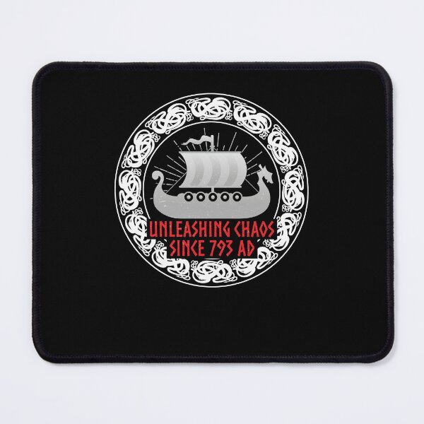 Item preview, Viking Unleashing Chaos Since 793 AD Jomsviking designed and sold by StrongShirts.