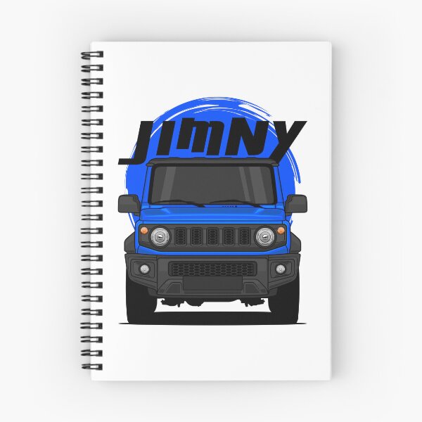 Item preview, Front Blue Jimny Off Road designed and sold by goldentuners.