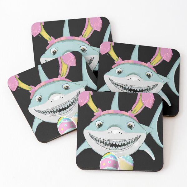 Item preview, Easter Girls Shark, Kids Easter Shark, Easter Bunny, Kids Easter Egg, Shark Kids, Easter Bunny Shark Gift designed and sold by TMelonShop.