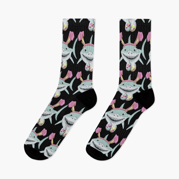 Artikelvorschau, Shark Hunting Easter, Toddler Kids Shark, Easter Shark Hunting, Shark Bunny Easter, Easter Bunny Shark Egg Gift entworfen und verkauft von TMelonShop.