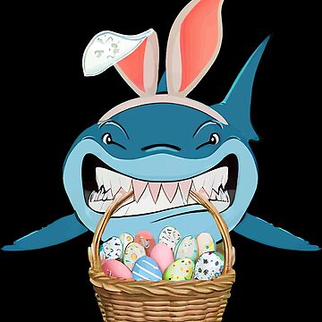 Vorschaubild zum Design Easter Bunny Shark, Shark Bunny Egg, Shark Easter Day Gifts, Boys Easter Shark, Easter Shark Egg Hunt, Easter Kids Shark Gift von TMelonShop