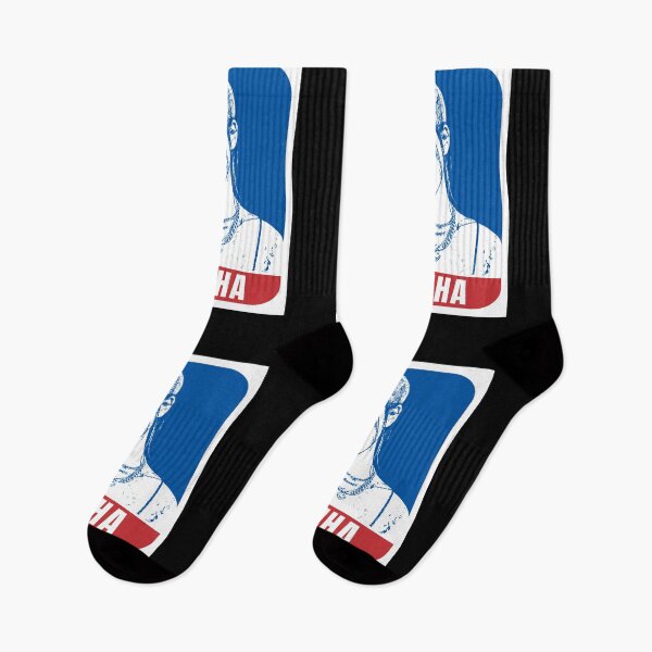 Item preview, LE SSERAFIM Kazuha Sketch Silhouette Blue and Red designed and sold by AliffStudio.