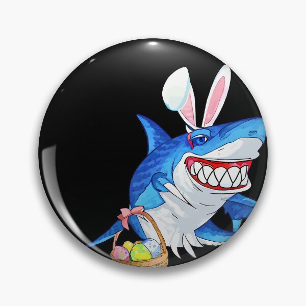 Item preview, Easter Shark, Happy Easter, Baby Shark Hunting, Kids Shark Bunny, Easter Bunny Shark, Bunny Easter Kids Gift designed and sold by TMelonShop.
