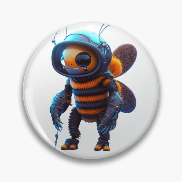 Item preview, futuristic hornet designed and sold by LoveyDesign.