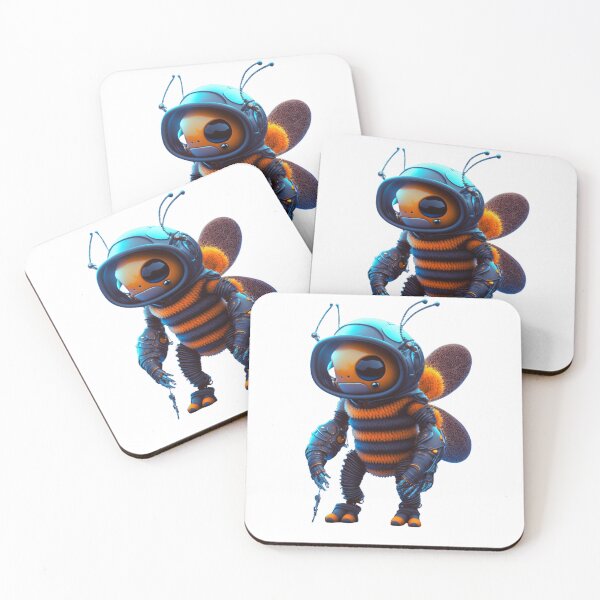 Item preview, futuristic hornet designed and sold by LoveyDesign.