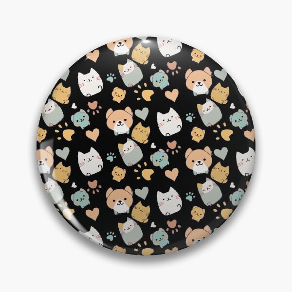 Item preview, Pattern: dog, cat, heart and animal paw designed and sold by Artxplor.