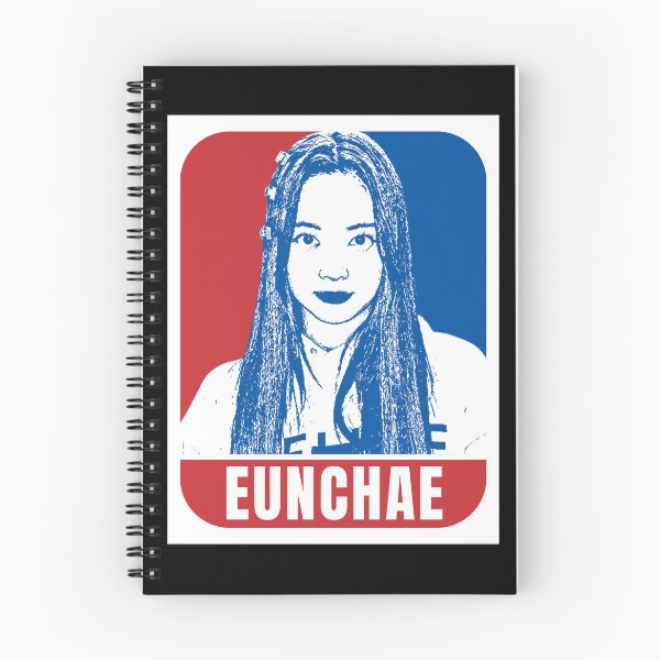 Item preview, LE SSERAFIM Eunchae Sketch Silhouette Blue and Red designed and sold by AliffStudio.