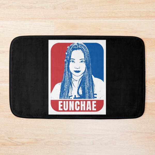 Item preview, LE SSERAFIM Eunchae Sketch Silhouette Blue and Red designed and sold by AliffStudio.