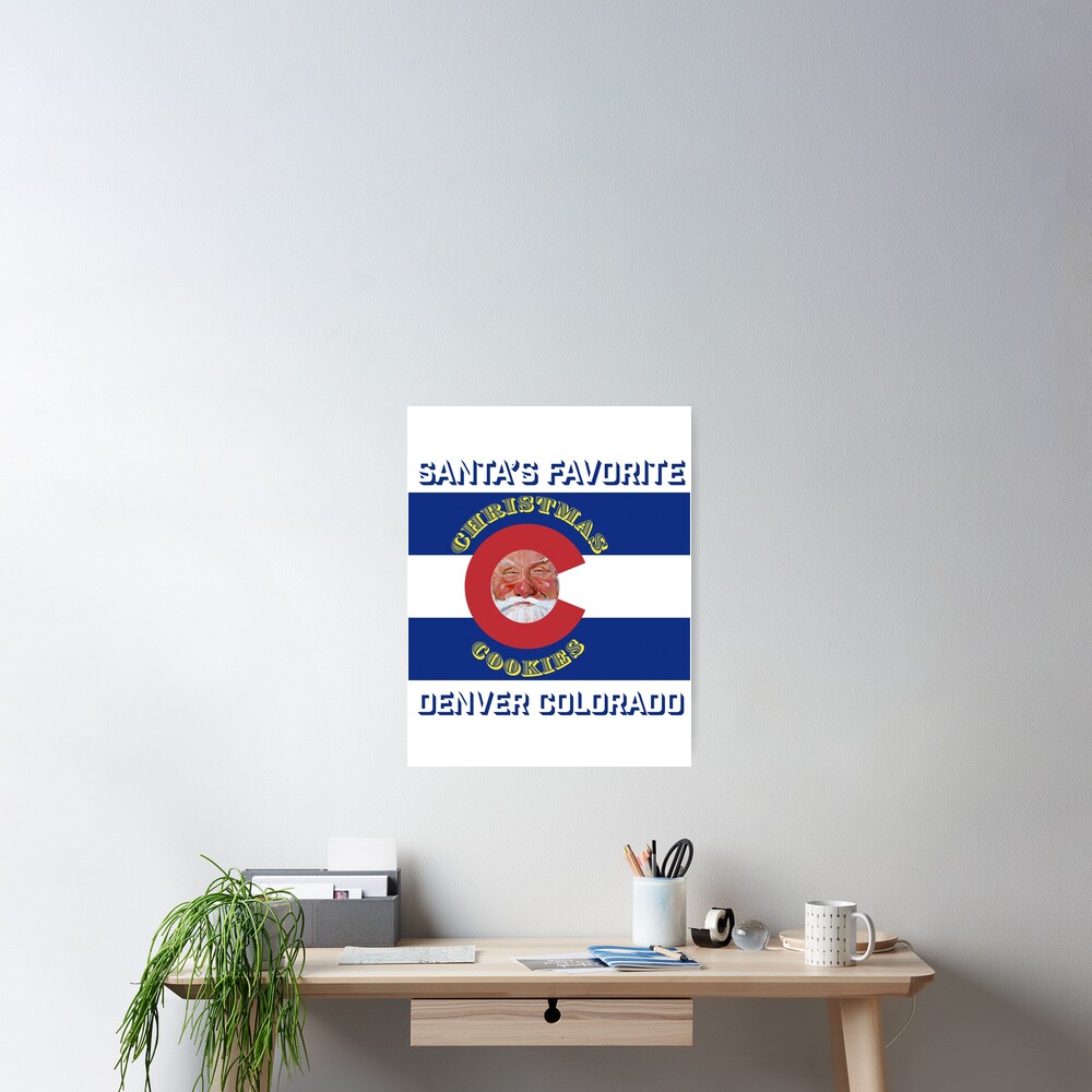 Santa's Favorite Christmas Cookies Poster