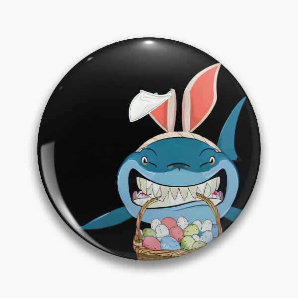 Artikelvorschau, Funny Shark Easter Eggs, Bunny Shark Hunting Eggs, Easter, Easter Bunny Shark, Rabbit Shark Hunting Egg, Easter Party Egg Gift entworfen und verkauft von TMelonShop.
