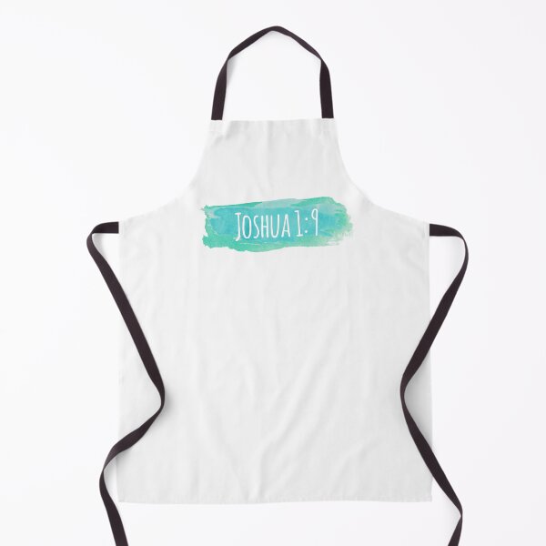 Item preview, Joshua 1:9 Watercolor Stroke - Teal designed and sold by amazingjoy.