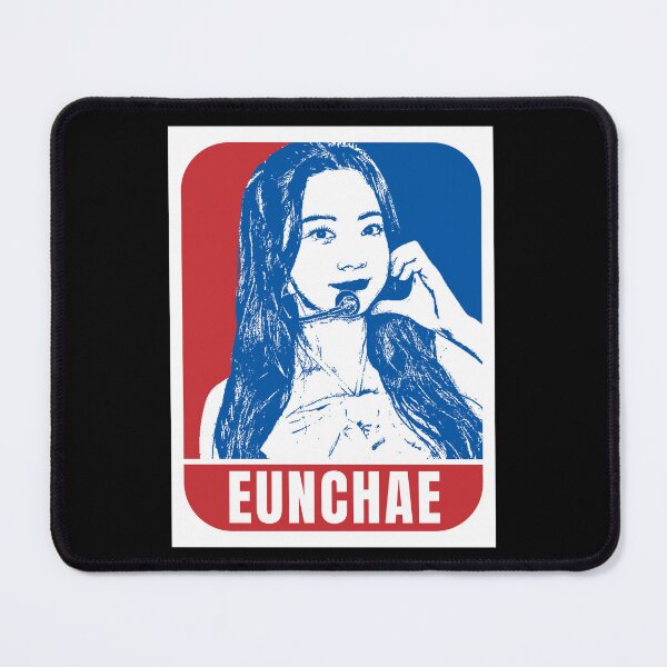 Item preview, LE SSERAFIM Eunchae Sketch Silhouette Blue and Red designed and sold by AliffStudio.