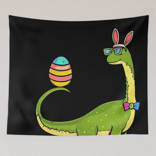 Item preview, Dinosaur Bunny, Easter Dinosaur Bunny, Personalized Easter Dinosaur, Dinosaur Eggs, Easter Bunny, Easter Gift designed and sold by TMelonShop.