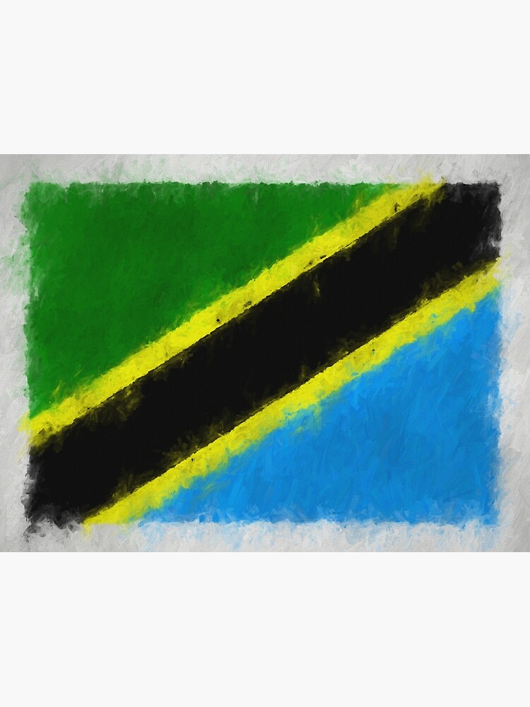 Tanzania Flag Reworked No. 66, Series 4 by 8th-and-f