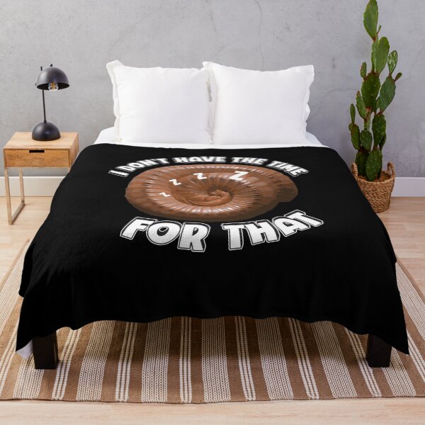 Item preview, I Don't Have The Time Funny Arthropod Lazy Millipede Pet Fan designed and sold by StrongShirts.