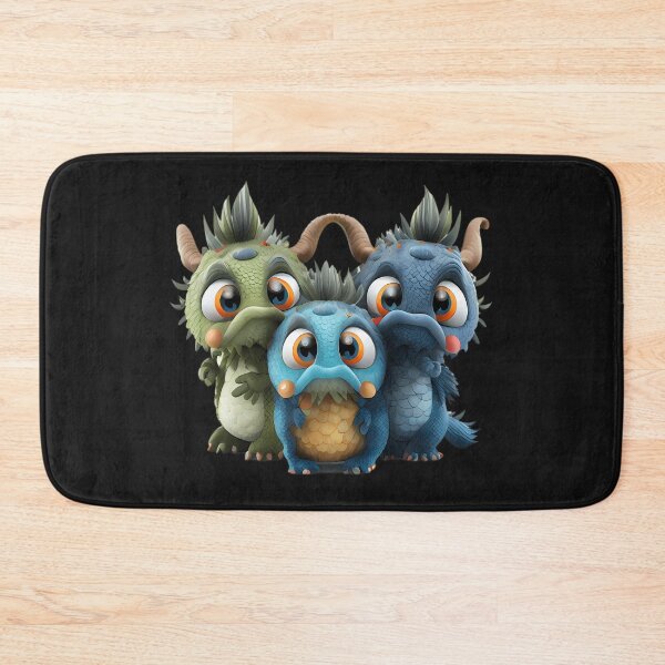 Item preview, Three Baby Bug-Eyed Dragons designed and sold by MTJ-Mushrooms.