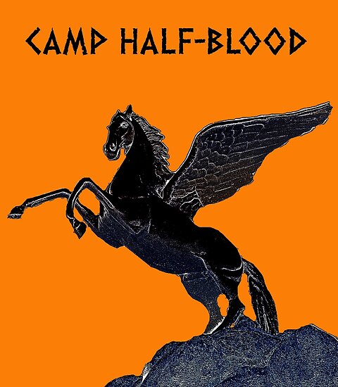 Camp Half Blood Percy Jackson Poster By Emilyromrell Redbubble