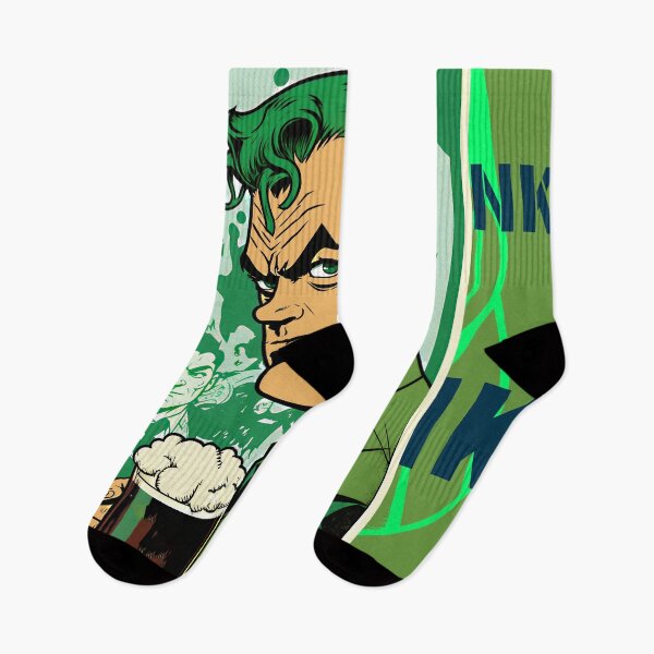 Item preview, St. Patrick's Day Drink Drank Drunk Green Super Hero designed and sold by hookline.
