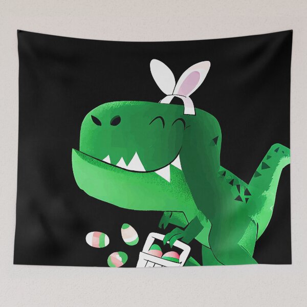 Item preview, Happy Easter, Bunny Saurus, Easter Dinosaur, Bunny Saurus Rex, Trex Dinosaur Easter, Kids Easter Dinosaur Gift designed and sold by TMelonShop.
