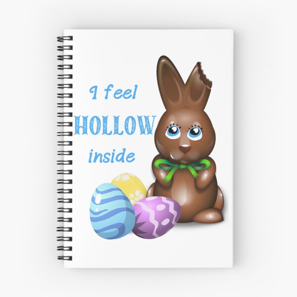Item preview, I Feel Hollow Inside, Chocolate Easter Bunny, Funny Easter designed and sold by desireedickens.