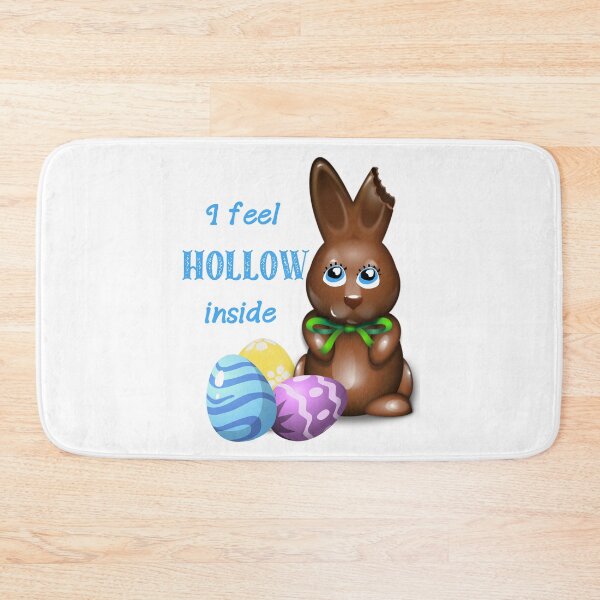 Item preview, I Feel Hollow Inside, Chocolate Easter Bunny, Funny Easter designed and sold by desireedickens.