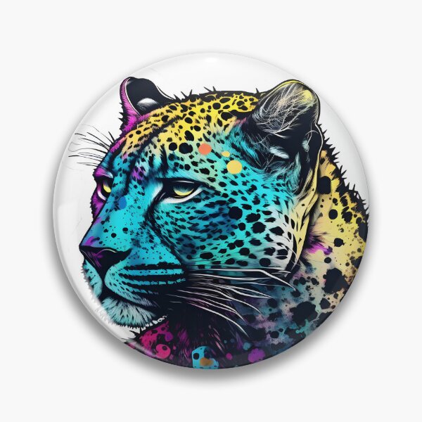 Item preview, Vaporwave ｜ African ｜ Leopard ｜  Animal｜ Retro｜ Nature ｜ Travel ｜  designed and sold by GavinciCode.