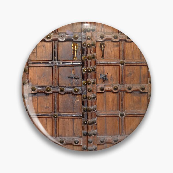Item preview, puerta de madera india designed and sold by Birgit Moldenhauer.