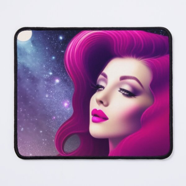 Item preview, Pink beauty in the middle of the galaxy designed and sold by Girly-Universe.