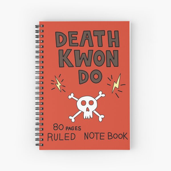 Item preview, Sacred Death Kwon Do College Ruded Notebook designed and sold by Kudere-Shen-Woo.