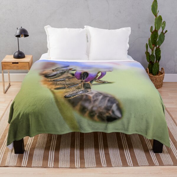 Item preview, flower bee designed and sold by AliMarleyPhoto.