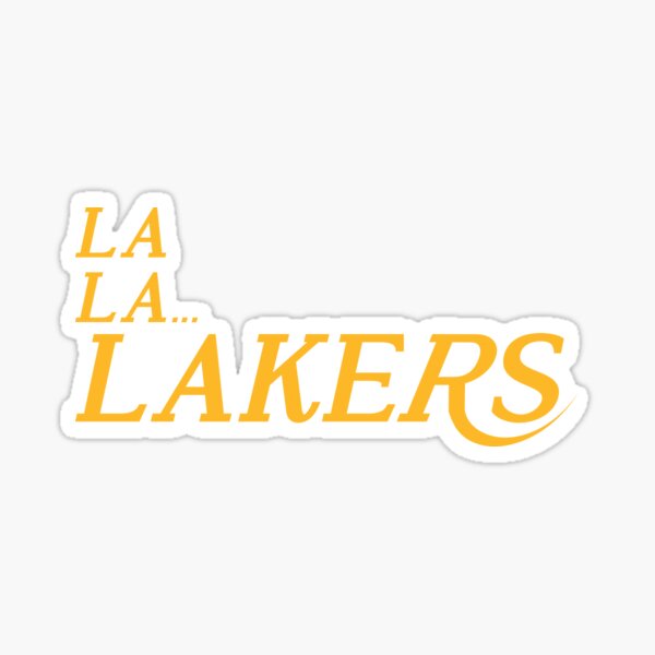 Item preview, LA LA Lakers designed and sold by sabinako.