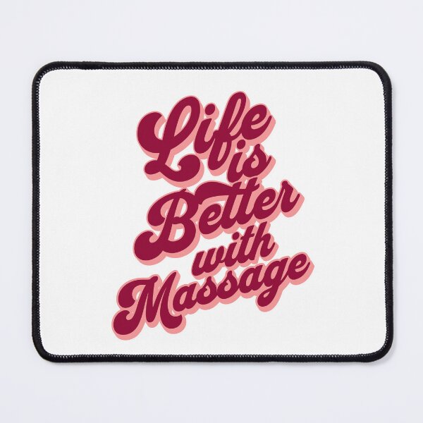 Item preview, Life Is Better With Massage designed and sold by LionRoxTee.