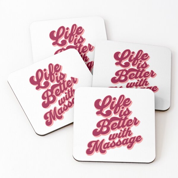 Item preview, Life Is Better With Massage designed and sold by LionRoxTee.