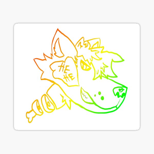 Item preview, lgbtq HE HE wolf designed and sold by AdamS3847.